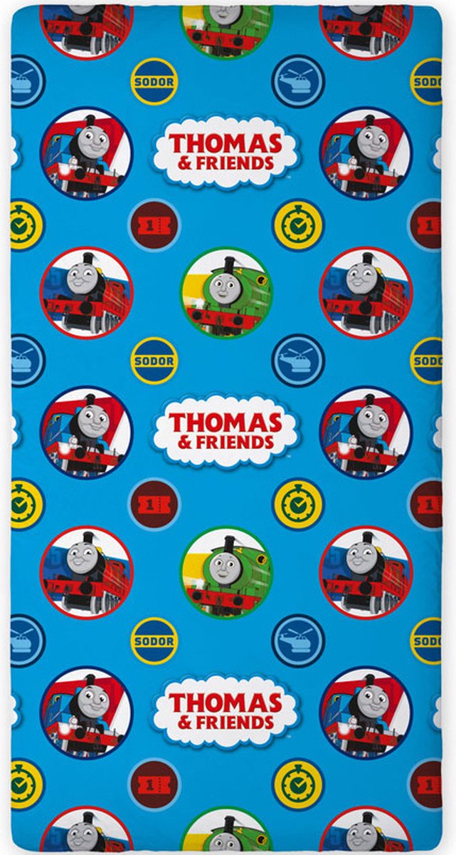 Thomas de Trein Hoeslaken 90x200 Duurzaam Katoen