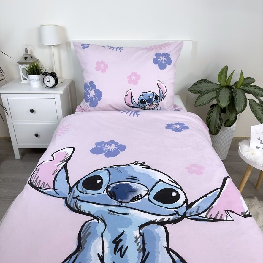 Stitch Lilo Dekbedovertrek 140x200 Duurzaam Katoen 2in1