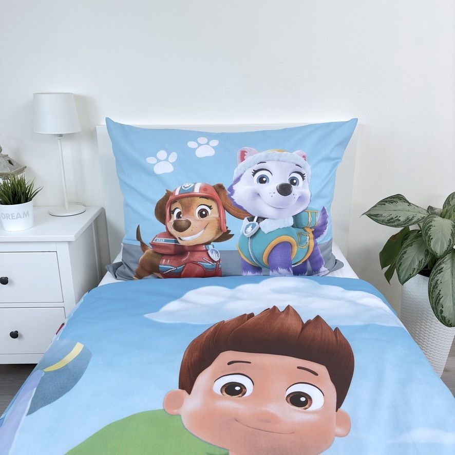 PAW Patrol Dekbedovertrek 140x200 2in1 Duurzaam Katoen
