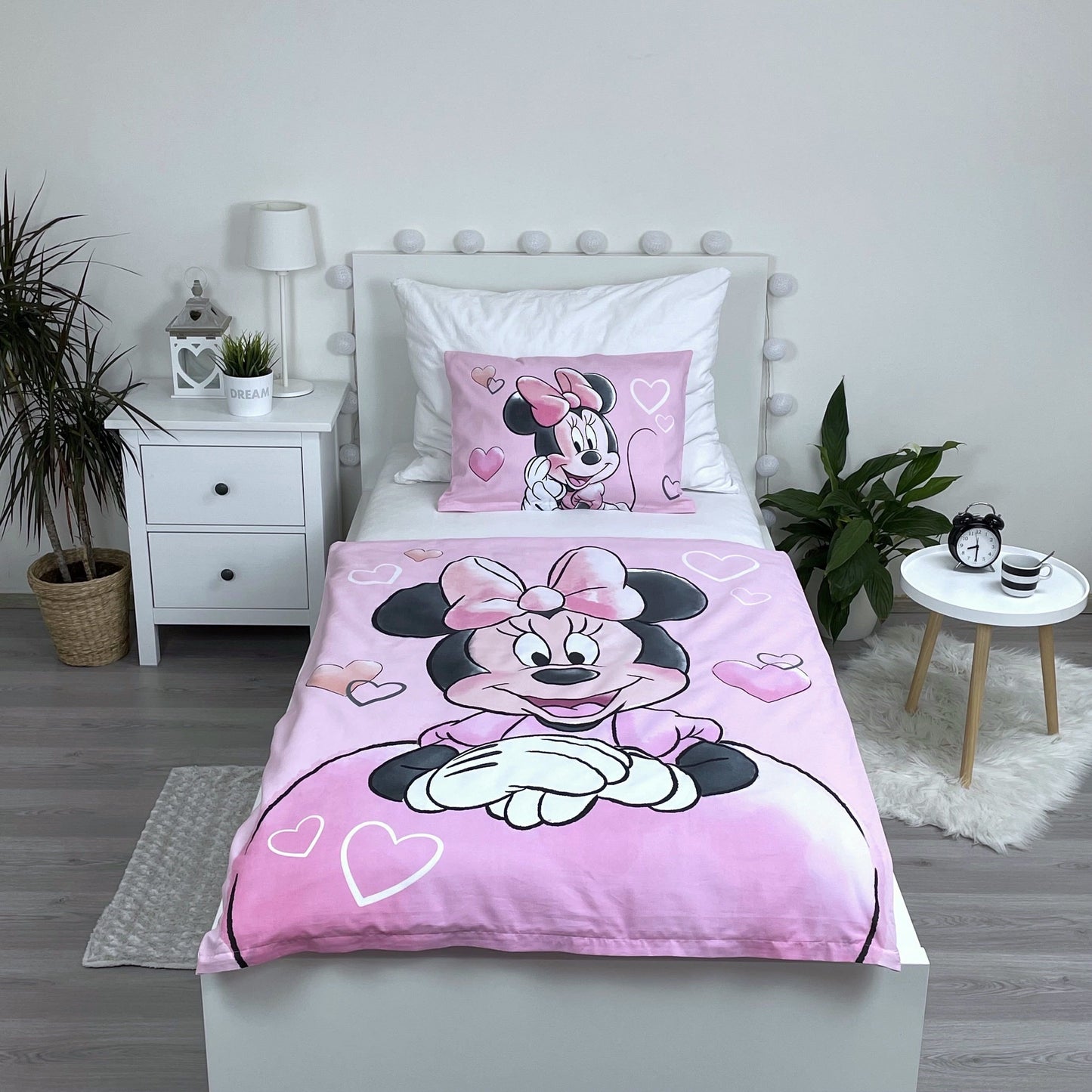 Minnie Mouse Dekbedovertrek 100x135 Junior Katoen