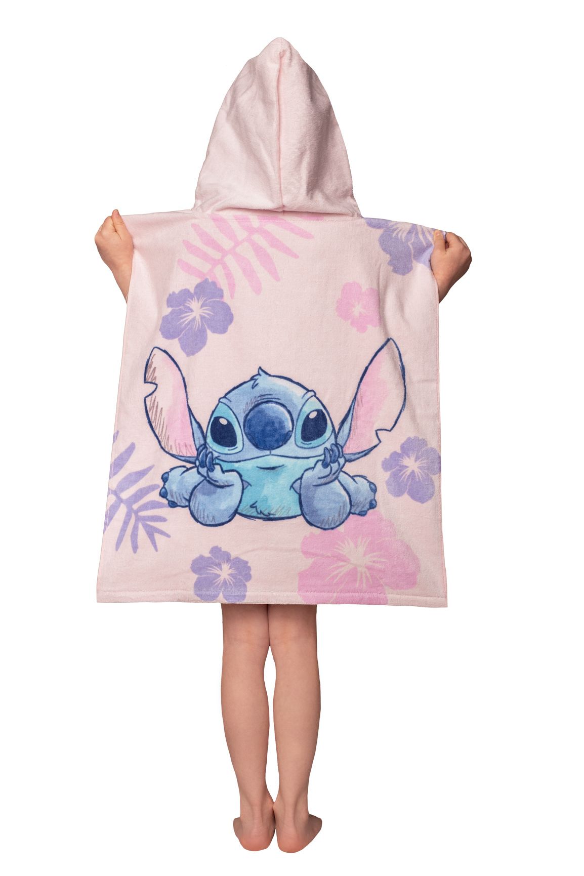 Disney Lilo en Stitch poncho 50x115 Duurzaam Kinderponcho