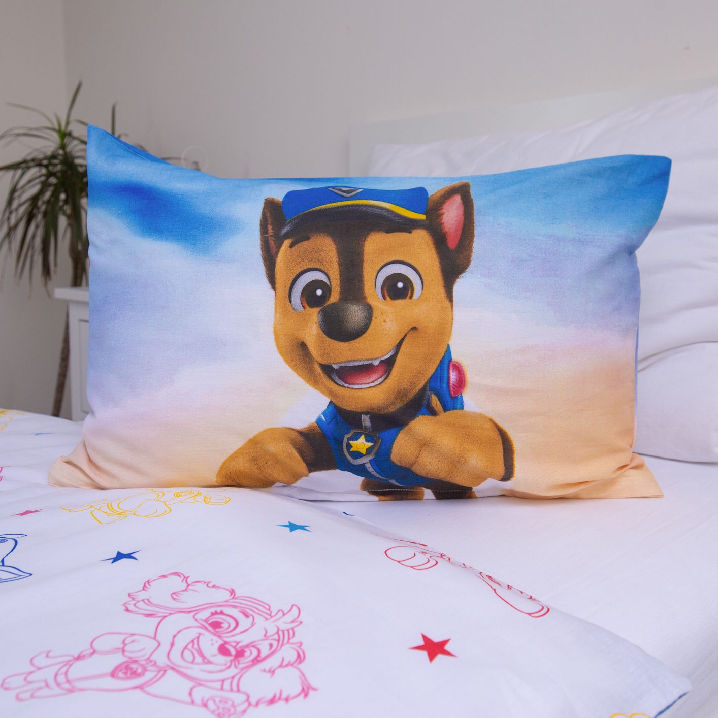 PAW Patrol Dekbedovertrek 100x135 2in1 Duurzaam Katoen