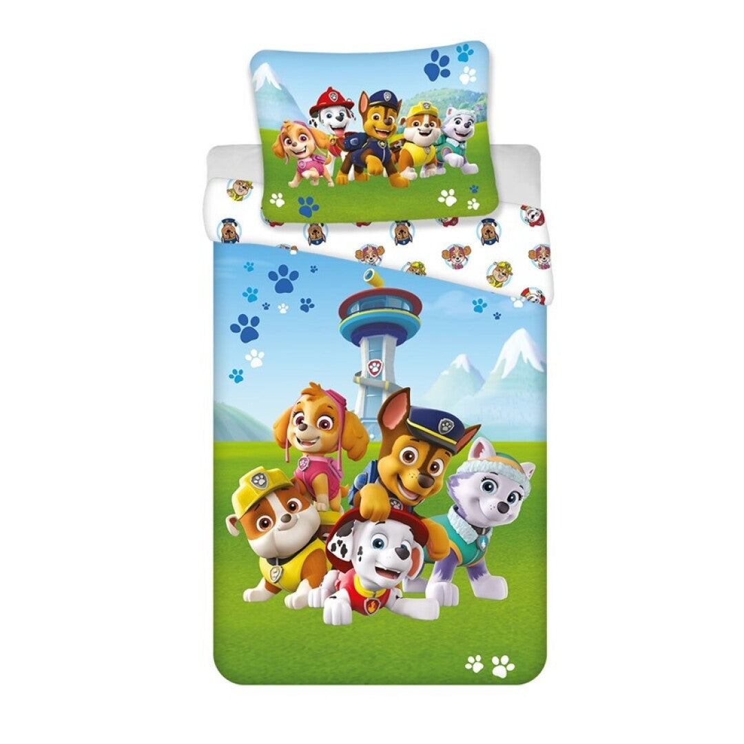 PAW Patrol Dekbedovertrek 140x200 2in1 Duurzaam