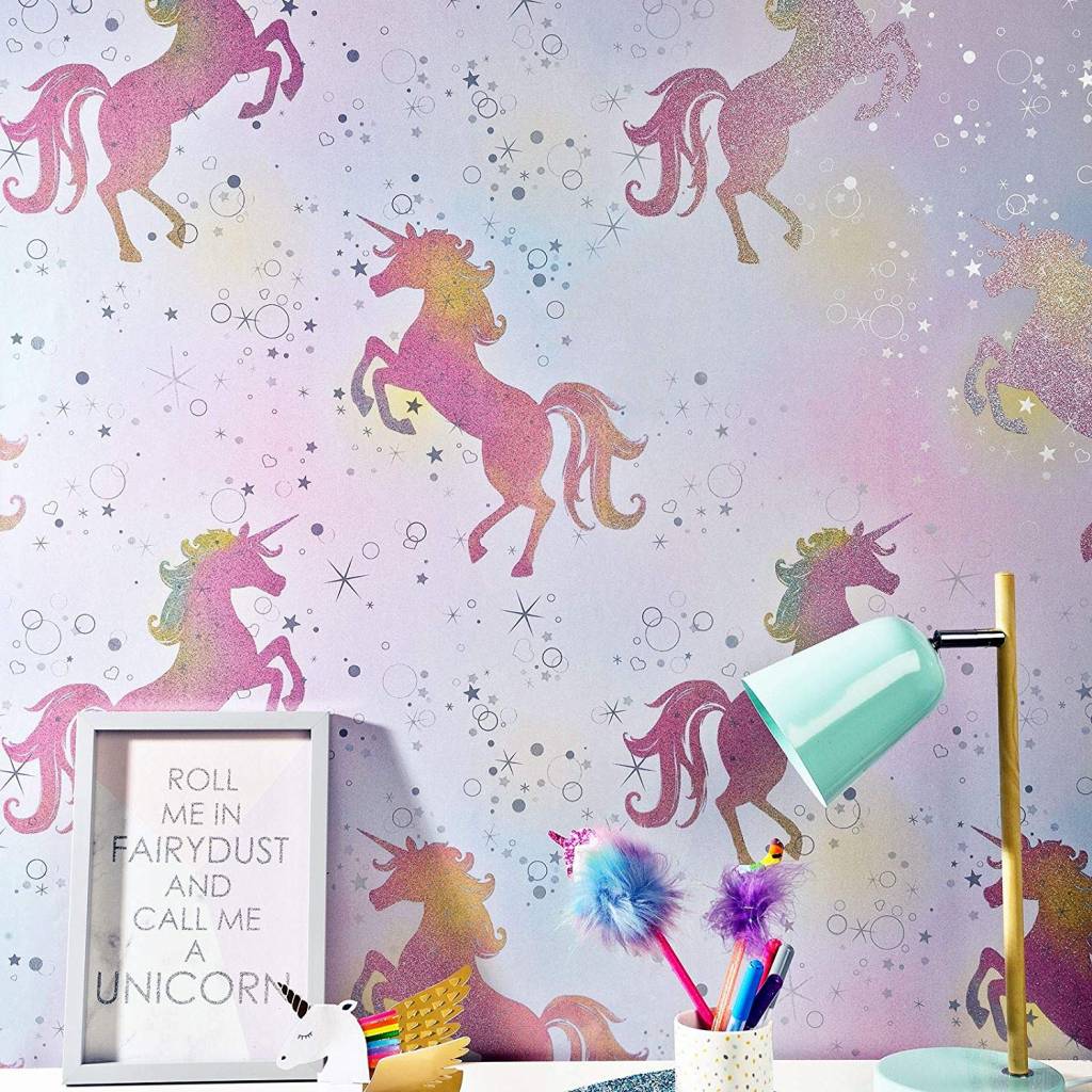 Magische Eenhoorn Unicorn Behang