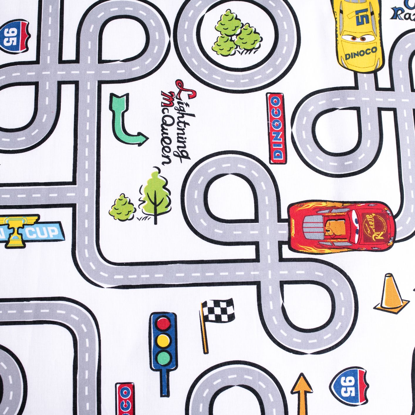 Cars Peuter Dekbedovertrek Road