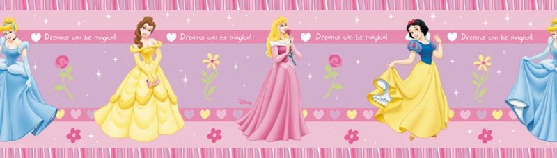 Princess Behangrand Zelfklevend Magical PR16188