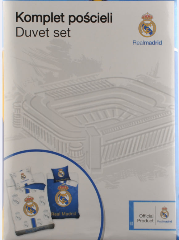Real Madrid Dekbedovertrek 140x200 Duurzaam Katoen 2in1