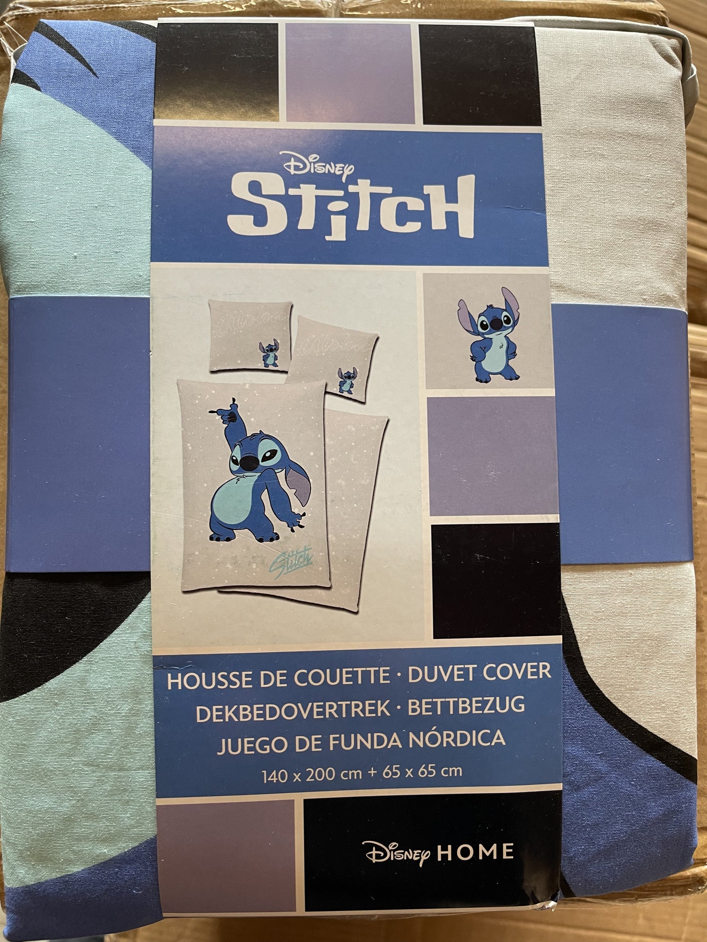 Stitch Lilo Dekbedovertrek 140x200 Duurzaam Polykatoen 2in1