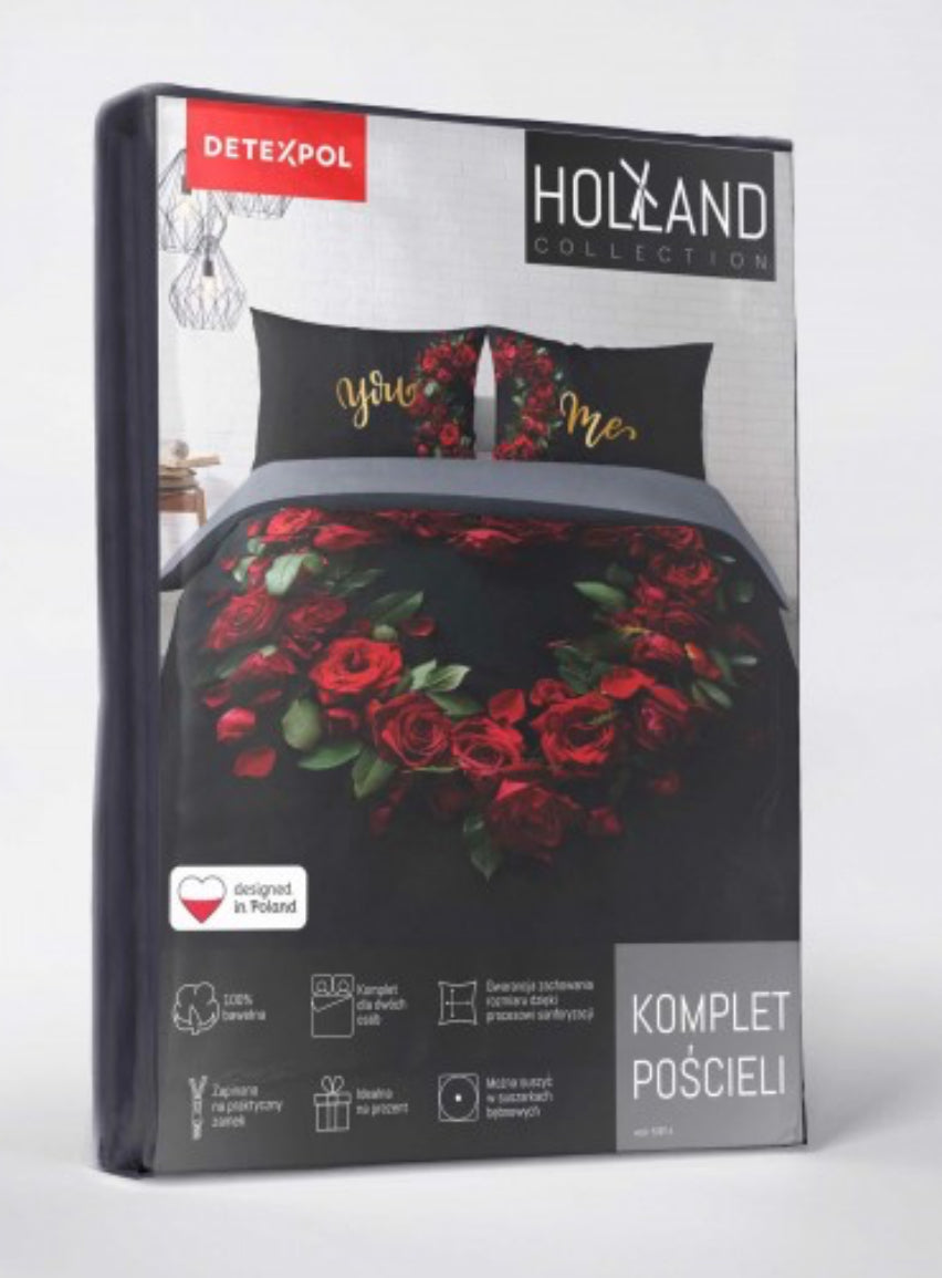 Love Hart Dekbedovertrek Tweepersoons 220x200cm Katoen 2in1
