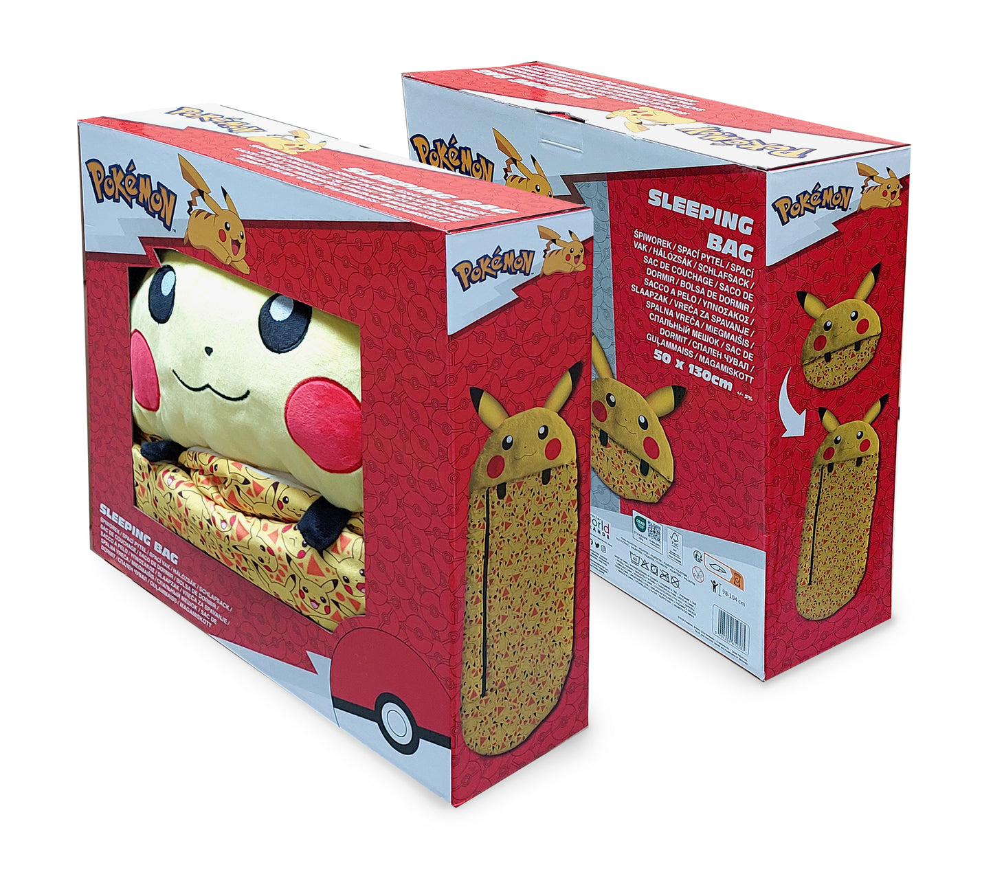 Pokemon Pikachu Slaapzak 50x130cm