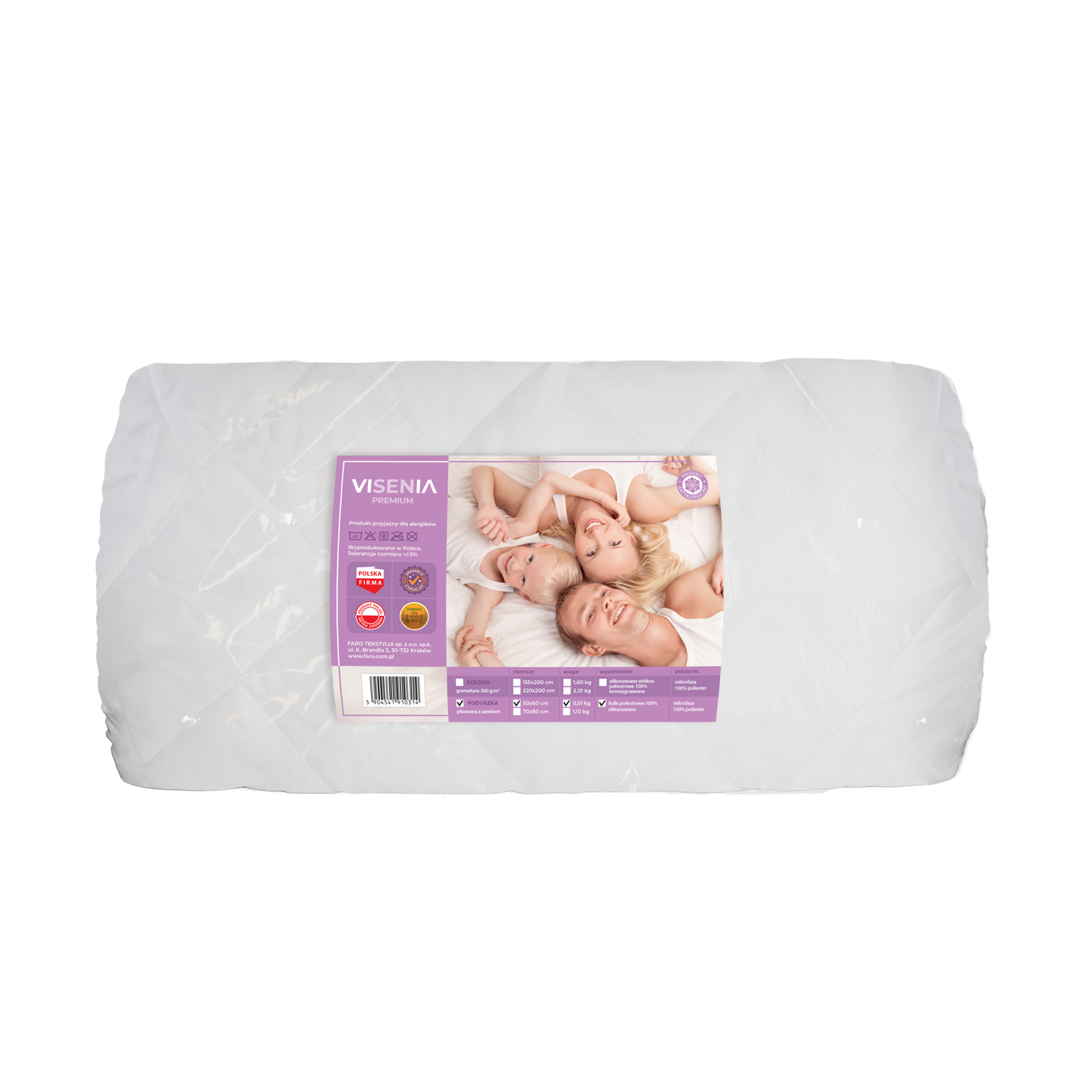 Binnenkussen 50x60 Vulkussen Kussenvulling 500grams