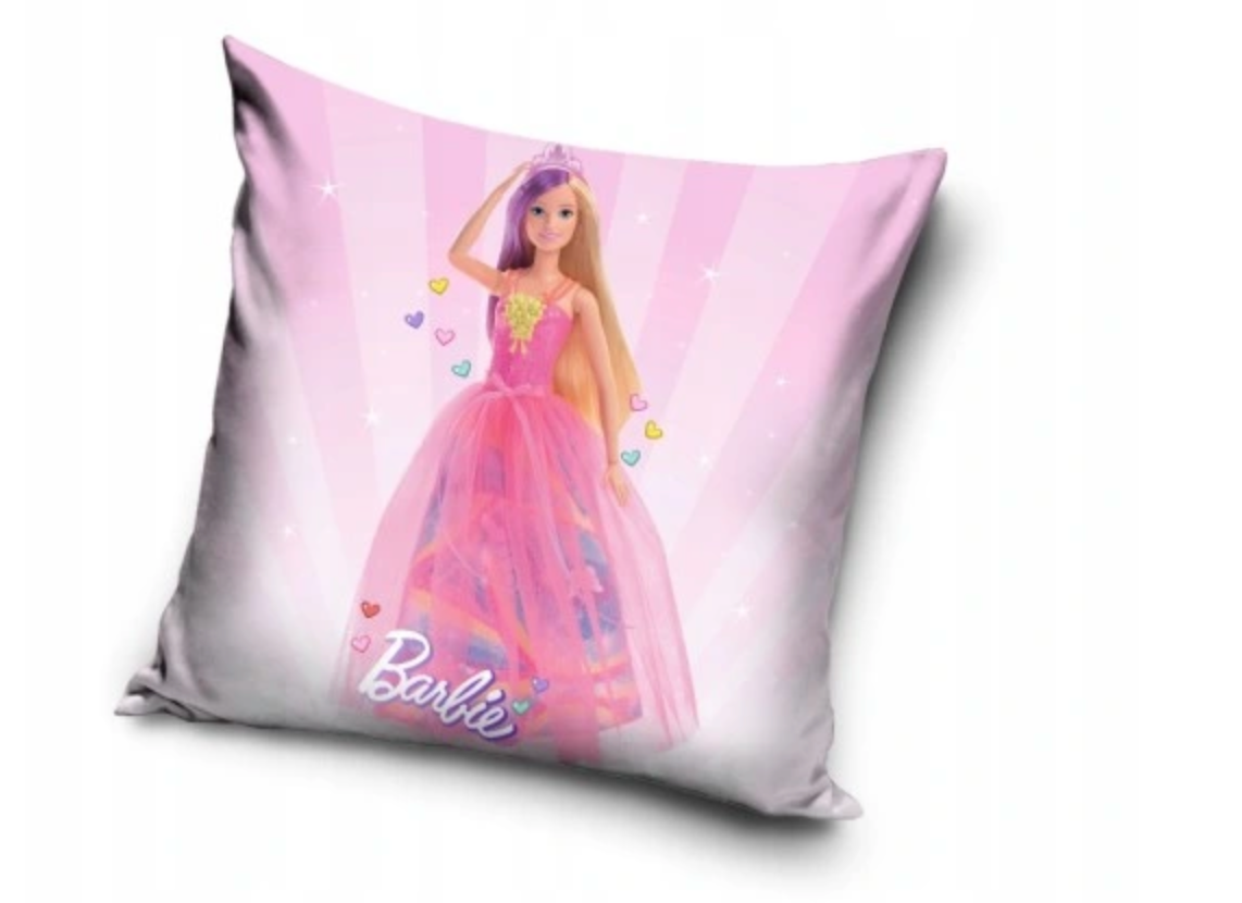 Barbie Sierkussen INCL Vulling 40x40 Polyester Duurzaam