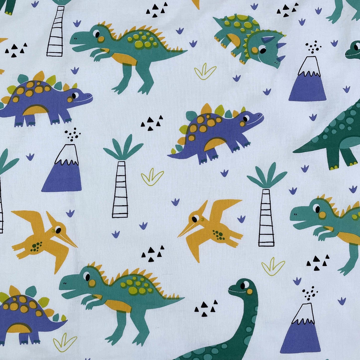 Dinosaurus Dekbedovertrek 100x135 Dino Ledikant dekbedovertrek Katoen