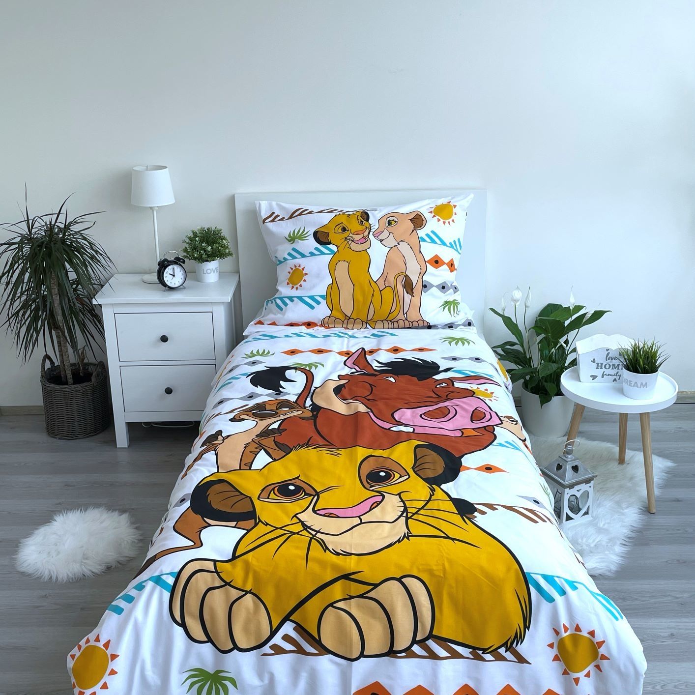 Lion King Dekbedovertrek Duurzaam Katoen 2in1 Afrika