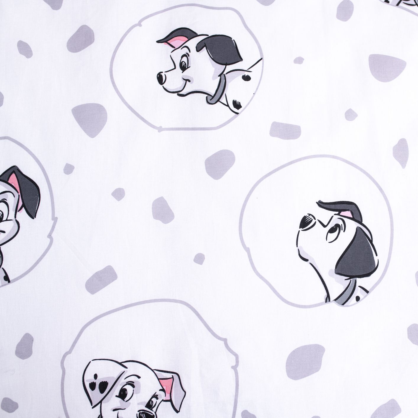 Disney 101 Dalmatiers Dekbedovertrek 100x135 Duurzaam 2in1 Katoen