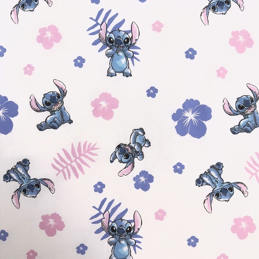 Stitch Lilo Dekbedovertrek 140x200 Duurzaam Katoen 2in1