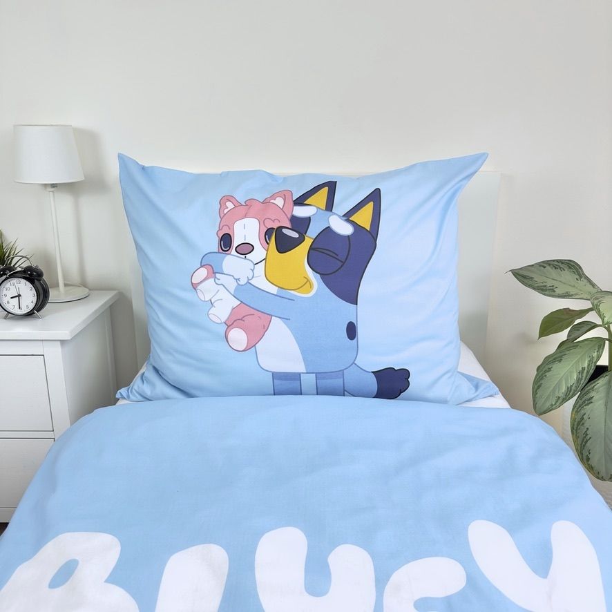 Bluey Dekbedovertrek 140x200 Katoen 2in1 Duurzaam Katoen