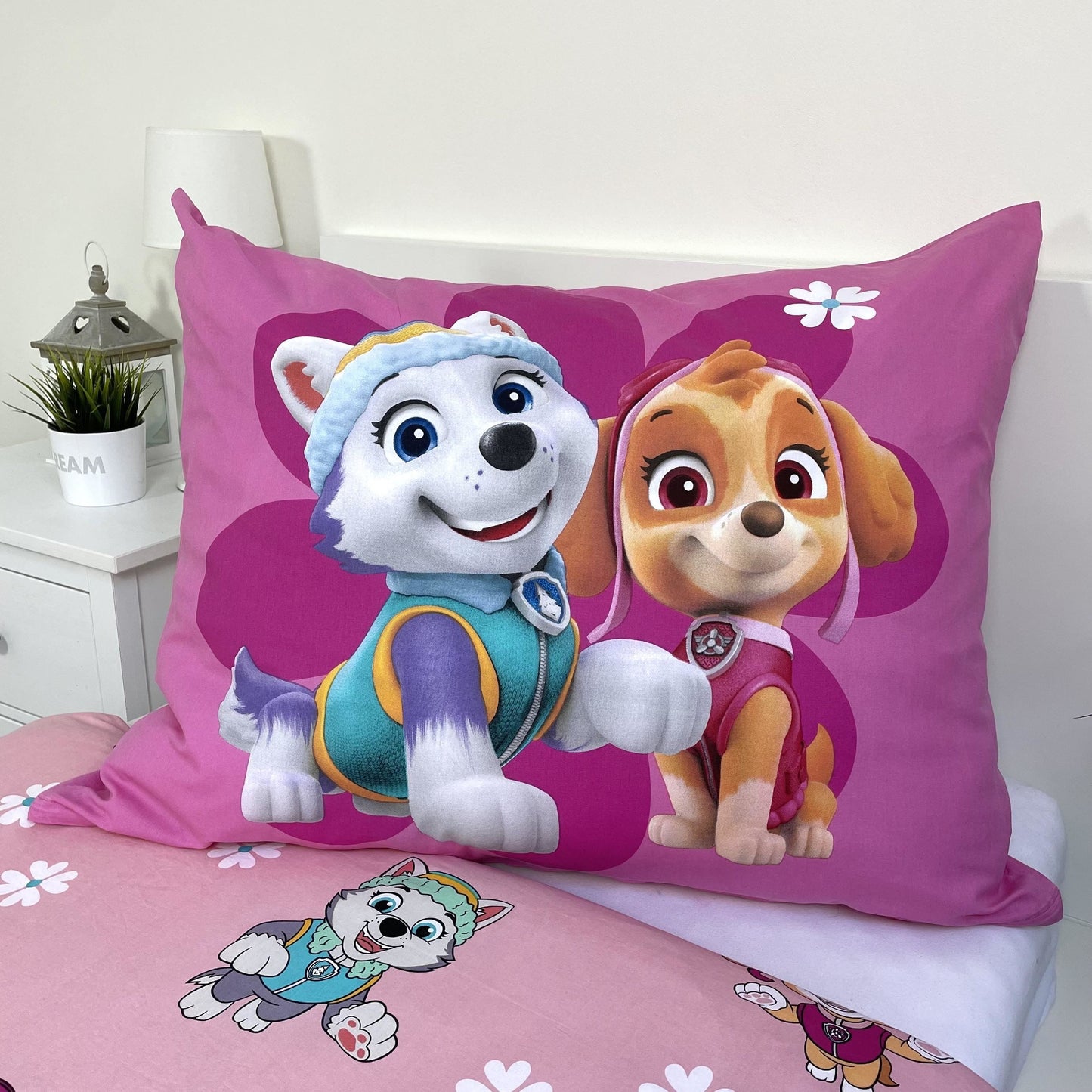 PAW Patrol Dekbedovertrek 140x200 2in1 Duurzaam Katoen Heroic