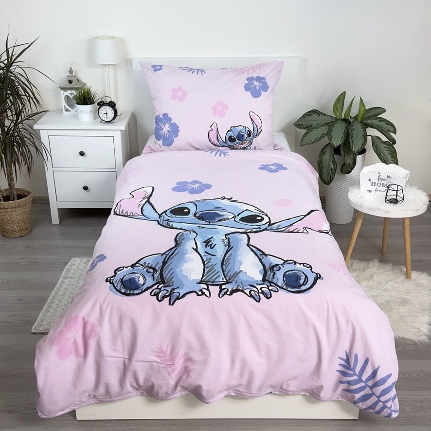 Stitch Lilo Dekbedovertrek 140x200 Duurzaam Katoen 2in1