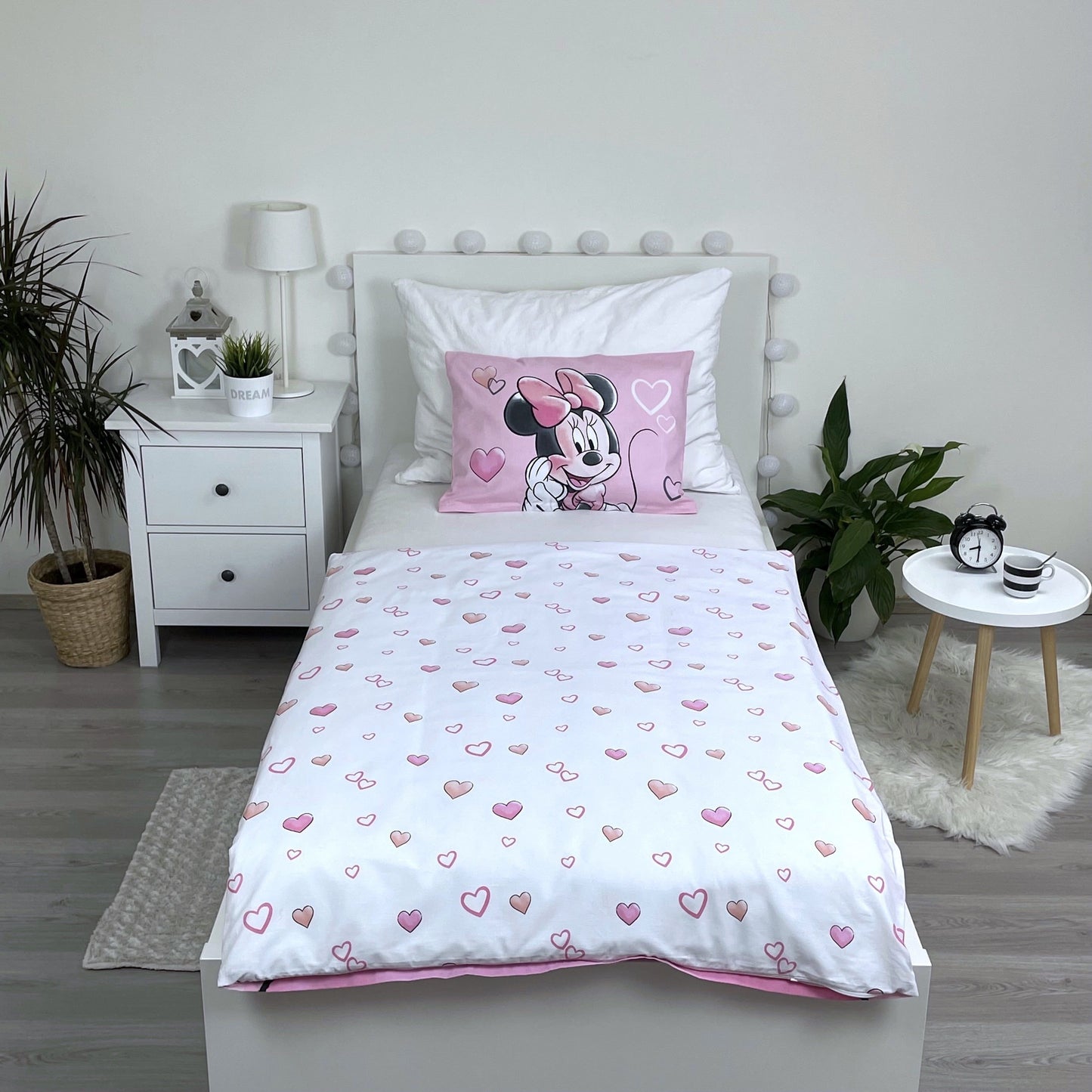 Minnie Mouse Dekbedovertrek 100x135 Junior Katoen