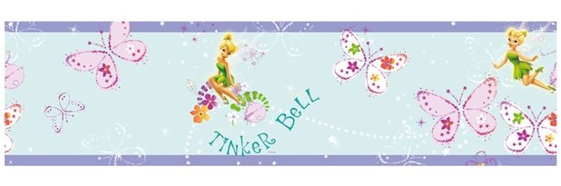 Disney Fairies behangrand Tinkerbel