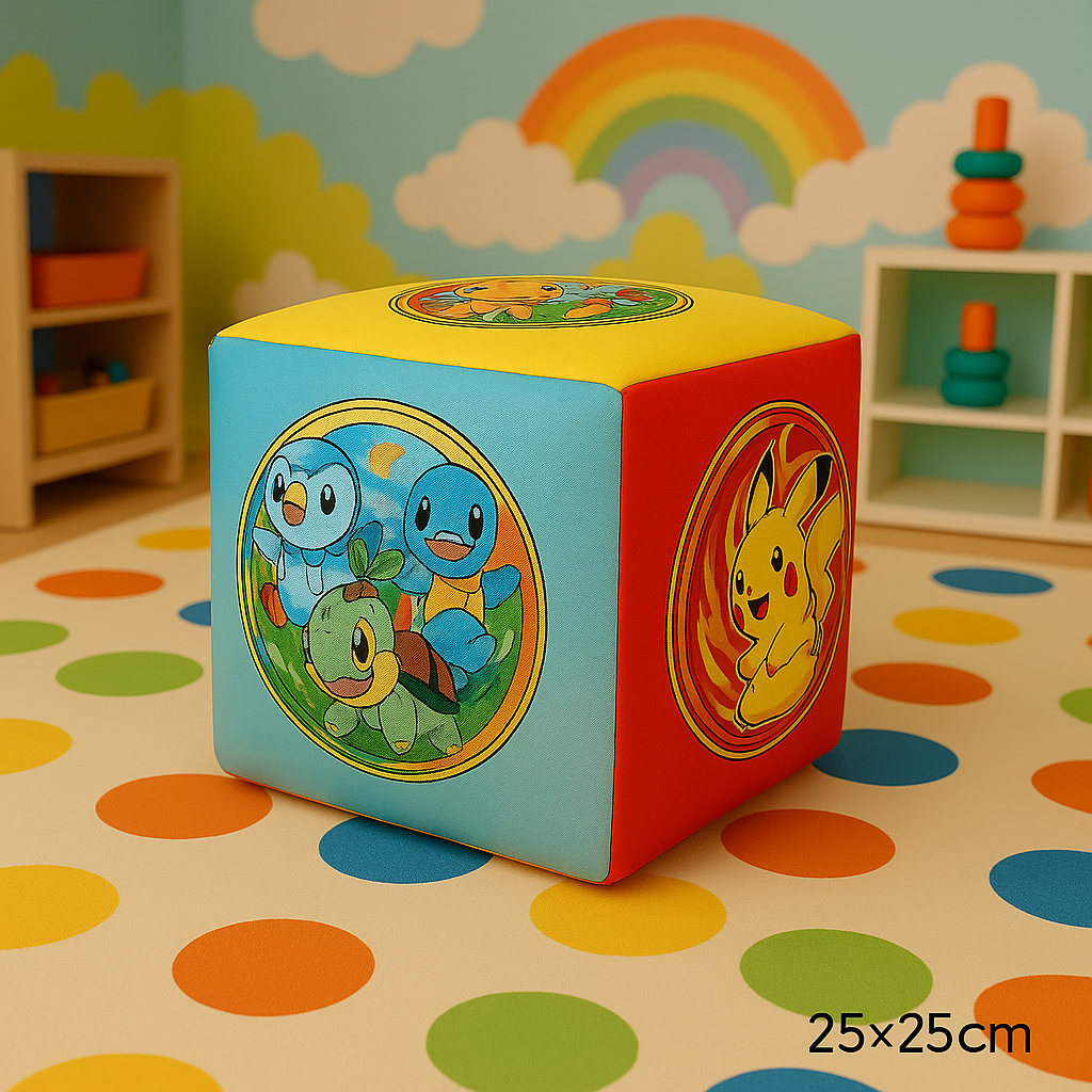 Pokemon Sierkussen 25x25x25 Zacht Duurzaam
