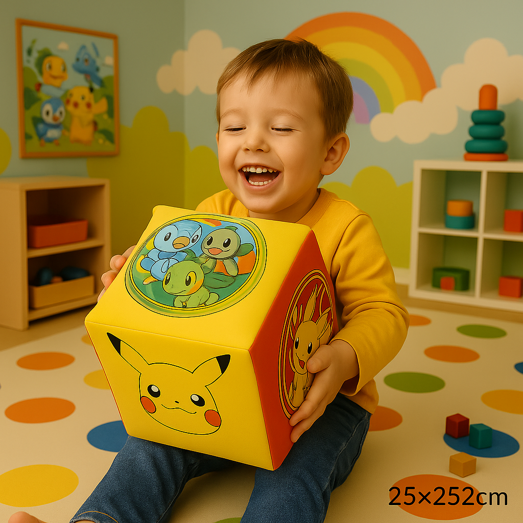 Pokemon Sierkussen 25x25x25 Zacht Duurzaam