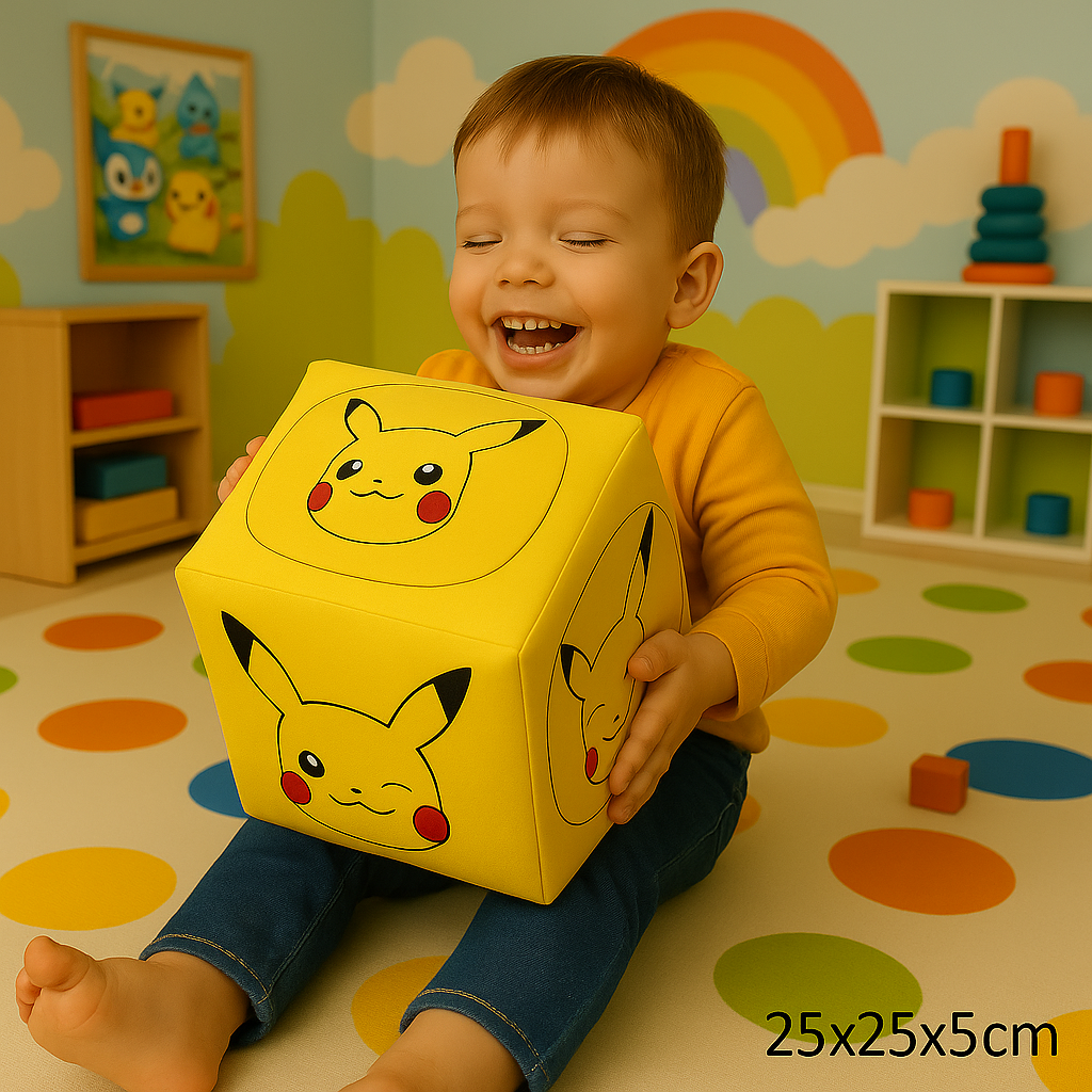 Pokemon Sierkussen 25x25 Zacht Duurzaam