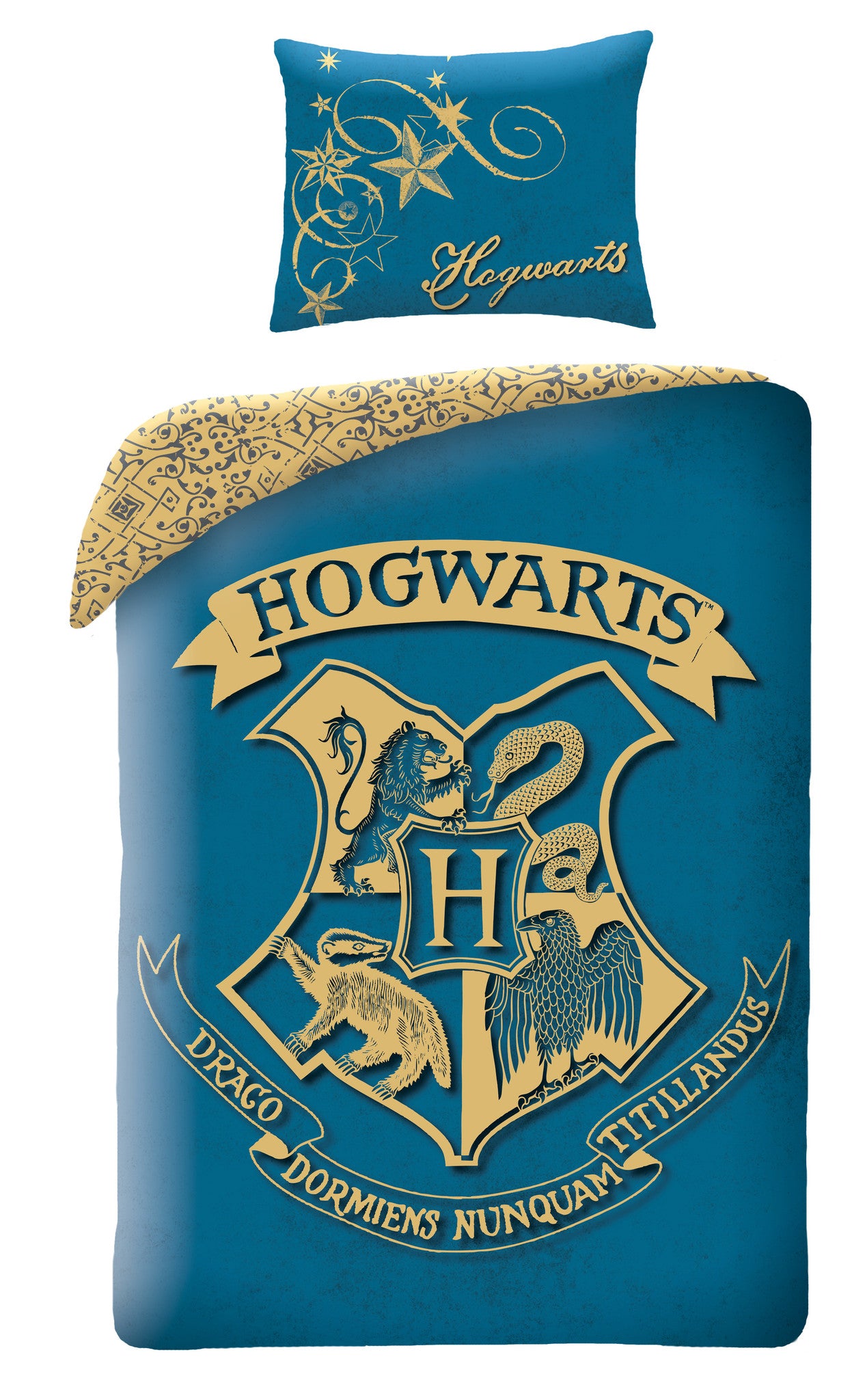 Harry Potter Dekbedovertrek 140x200 Duurzaam 2in1