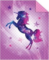 Unicorn Bedsprei Roze Magical