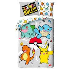 Pokemon Dekbedovertrek 2in1 Duurzaam Strand