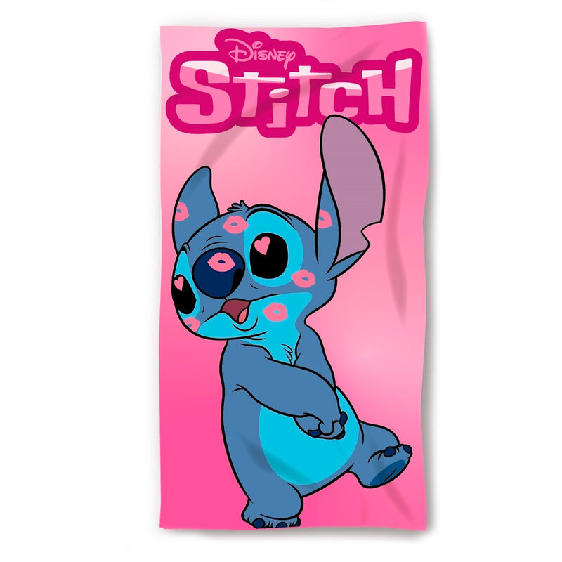 Disney Lilo Stitch Handdoek 70x140 Duurzaam Katoen 320gsm
