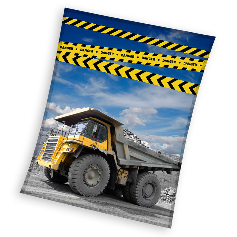 Traktor Tractor Plaid Fleece Deken 130X170cm