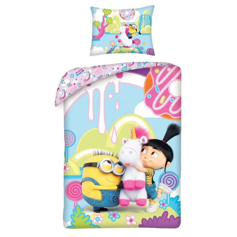 Despicable Me Dekbedovertrek Fluffy Unicorn