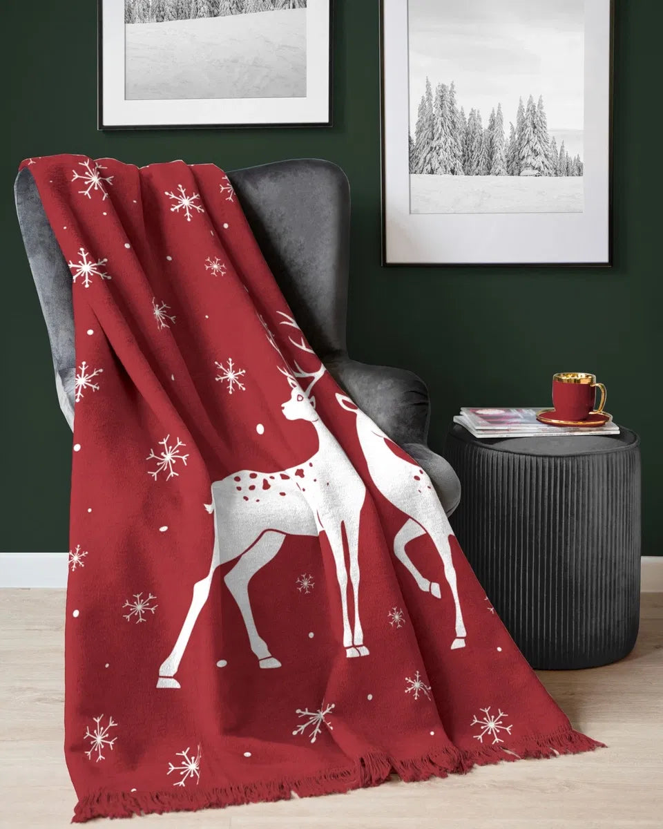 Kerst Fleeceplaid 150x200 Duurzaam Goed Kwaliteit Deken