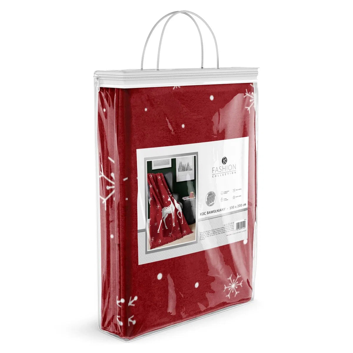 Kerst Fleeceplaid 150x200 Duurzaam Goed Kwaliteit Deken