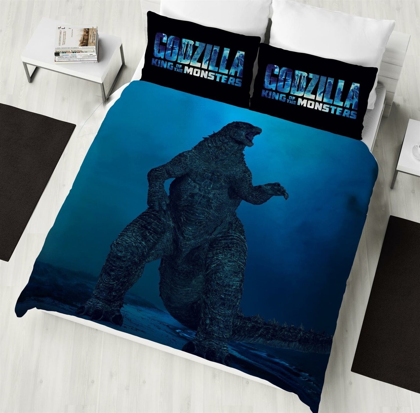 Godzilla Tweepersoons Dekbedovertrek 200x200 2in1