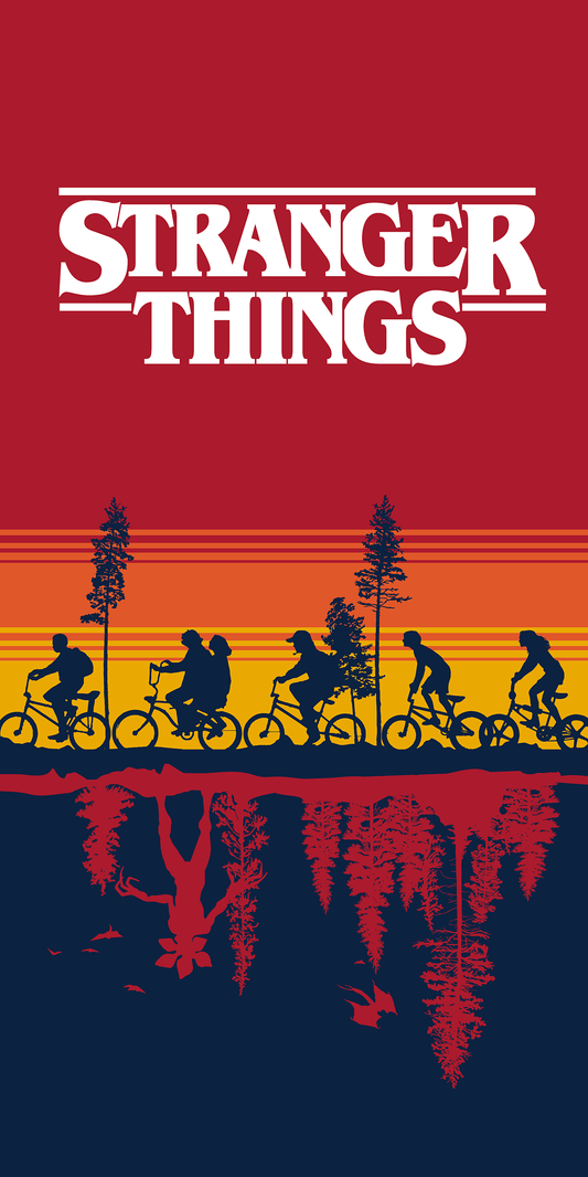 Stranger Things Badlaken 70x140cm Katoen