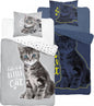 Poes Dekbedovertrek 140x200 GLow In the Dark Duurzaam