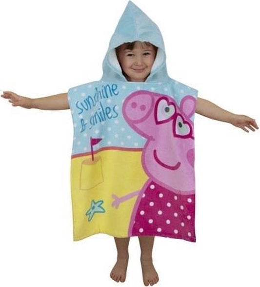 Peppa Pig Poncho 50x115 Katoen Duurzaam
