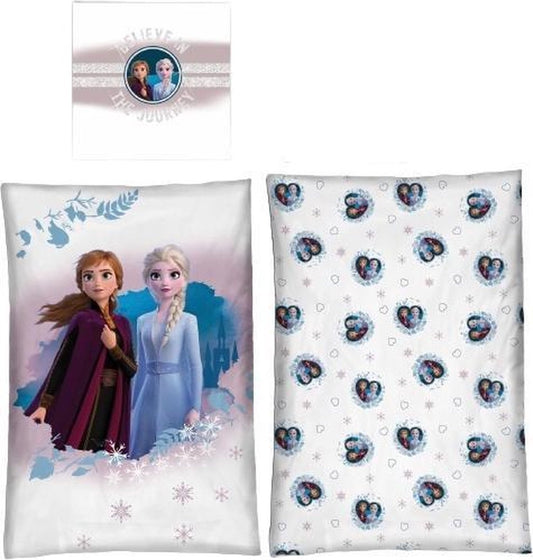 Disney Frozen Dekbedovertrek 140x200 Polyester Duurzaam 2in1