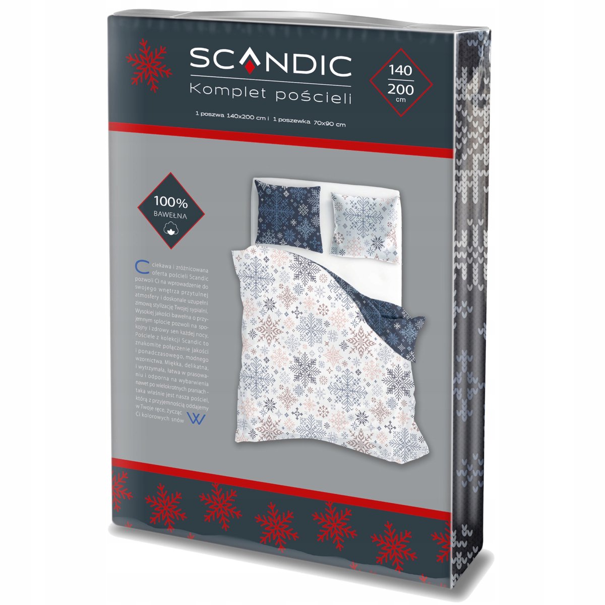 Christmas Dekbedovertrek 140x200 Kerst Katoen Santa Xmas Kerstman 2in1