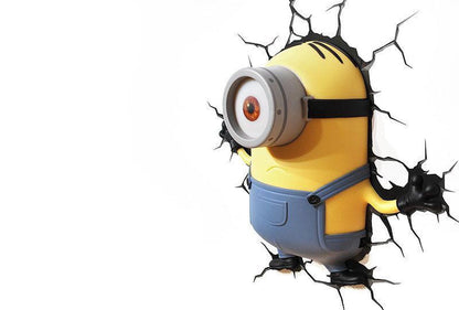 Minions Stuart 3D LED Light Muurlamp