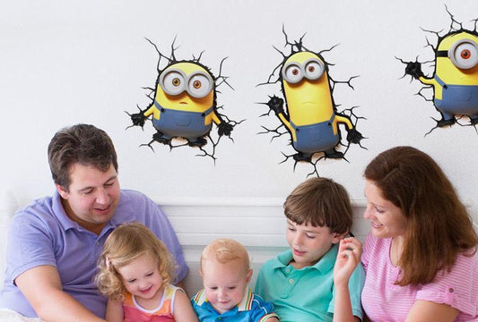 Minions Stuart 3D LED Light Muurlamp