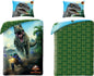 Jurassic World Dekbedovertrek 140x200 Dinosaurus Duurzaam Katoen 2in1