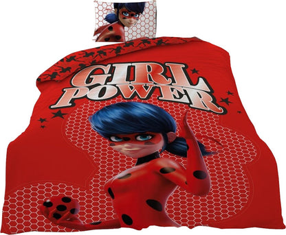 Miraculous Ladybug Dekbedovertrek 2in1 Duurzaam polyester
