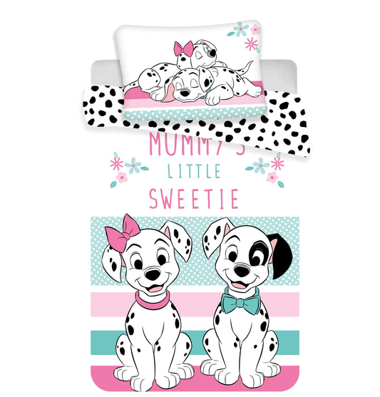 Disney 101 Dalmatiers Little Sweetie Dekbedovertrek 100x135 2in1