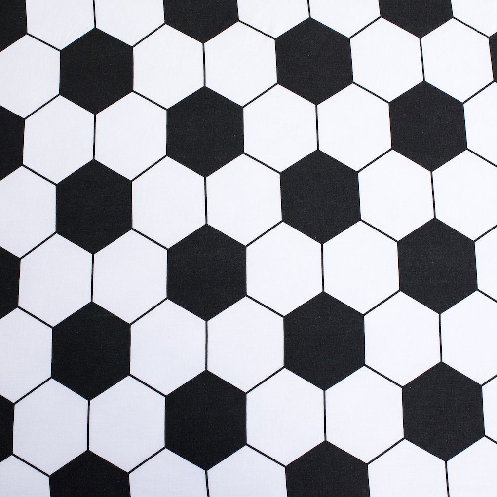 Set Van Één Hoeslaken 90x200 Voetbal