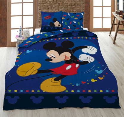 Disney Mickey Mouse Dekbedovertrek 140x200 Duurzaam 2in1
