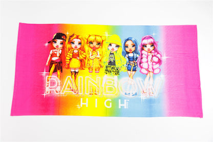 Rainbow Handdoek 70x140cm  Duurzaam Polyester